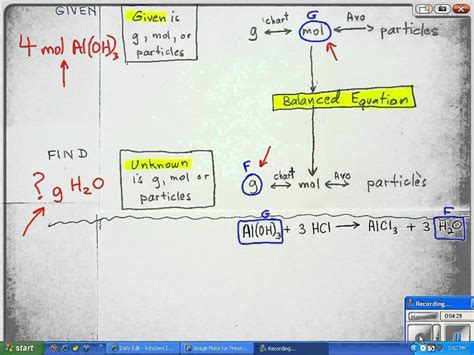 Stoichiometry chart - how to use with examples - Part 1 - YouTube