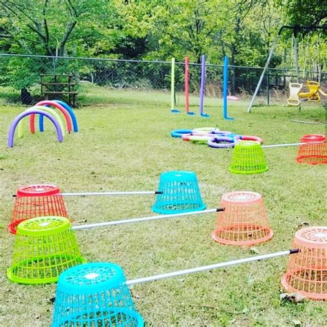 Let kids build a backyard obstacle course with free printables – Artofit