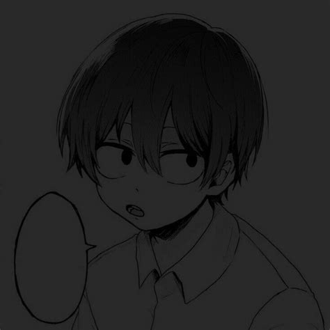 Aesthetic manga dark pfp ⭐️ (boy) | アニメ