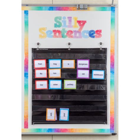 Silly Sentences Pocket Chart Cards - TCR20849 | Teacher Created Resources