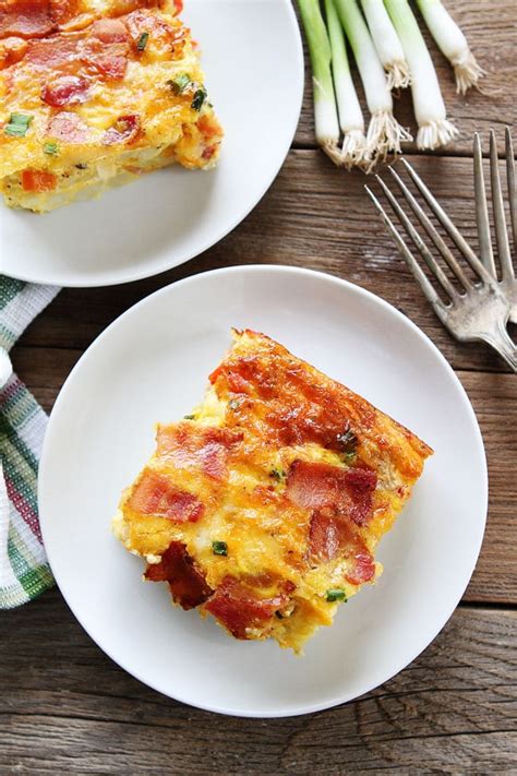 Bacon, Potato, and Egg Casserole