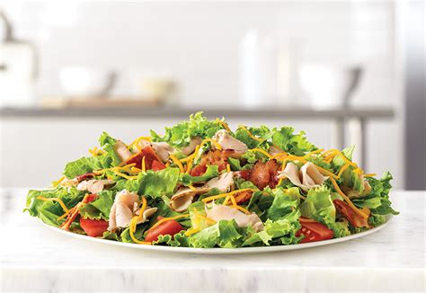 Arby's Salad Dressings Nutrition Guidelines for the Healthiest Fast-Food Salads