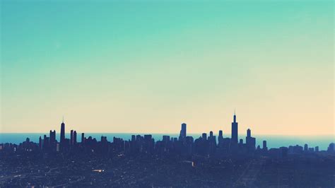 Chicago City Skyline Wallpaper, HD City 4K Wallpapers, Images and Background - Wallpapers Den