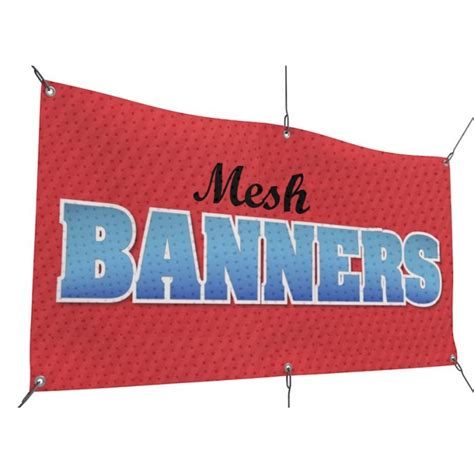 Mesh Banner Printing Los Angeles - View Thru Banner Printing in Los Angeles