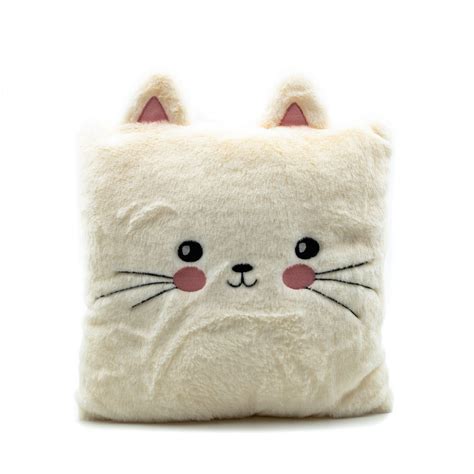 Cute Cat Decorative Pillow - Petrichor Textile