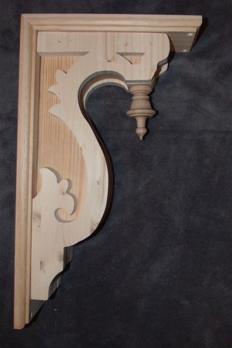 Victorian Gingerbread Wood Corbel {17" x 9 1/2" } Bracket #6 ~ by PLD ...