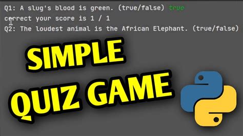 Python Games For Beginners