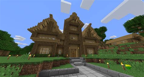 Small minecraft town hall