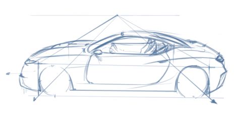 Car Perspective Drawing at GetDrawings | Free download