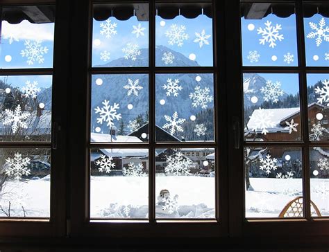 Snowflake Window Decals – OddGifts.com