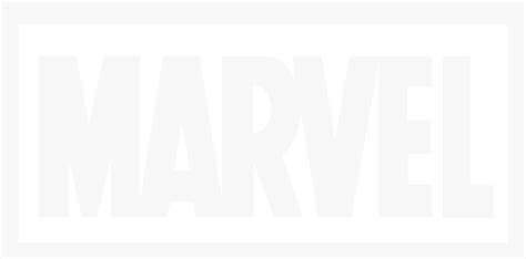 Black And White Marvel Logo Png, Transparent Png - kindpng