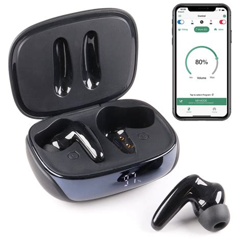 Rechargeable Bluetooth Hearing Aids Customizable with APP | In the Ear – SMART Hearing Aid