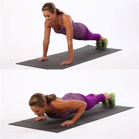 The Push-Up | Basic Strength-Training Moves You Should Know | POPSUGAR Fitness Photo 6