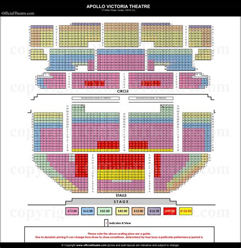 Eventim Apollo Seating Chart | Elcho Table