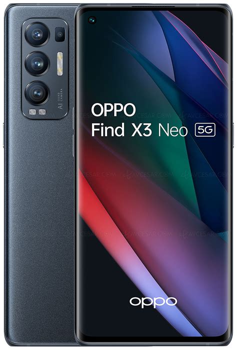 Smartphone Oppo Find X3 Neo 5G, grosses spécifications et tarif contenu