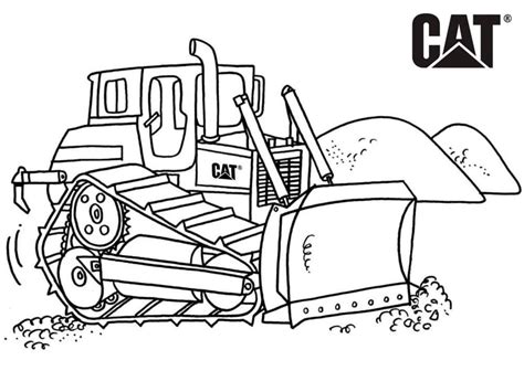 Bulldozer Coloring Pages - Free Printable Coloring Pages for Kids