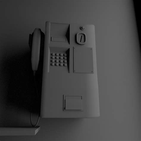 Red Phone Booth - 3D Model by firdz3d