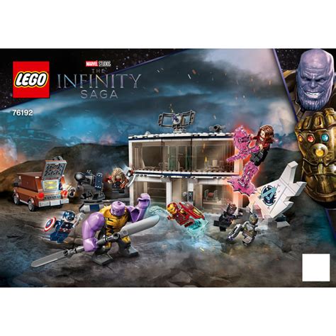 LEGO Avengers: Endgame Final Battle Set 76192 Instructions | Brick Owl ...