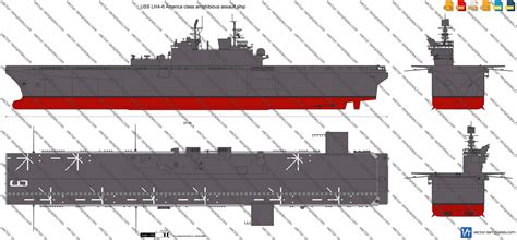 Templates - Ships - Carriers (US) - USS LHA-6 America class amphibious assault ship