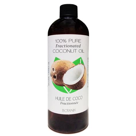 FRACTIONATED COCONUT OIL 100% Pure Natural Undiluted Unscented Cold-Pressed MCT Coconut Oil ...