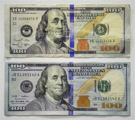 Fake 100 Dollar Bill Printable Front And Back