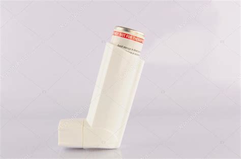 White asthma inhaler — Stock Photo © khuntapoldep #27693533