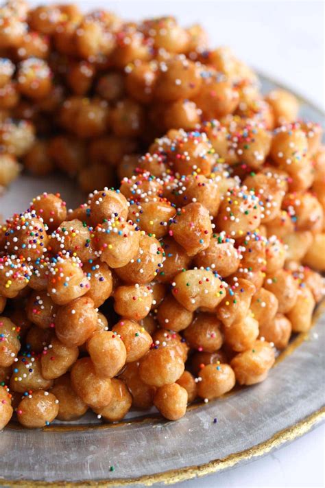 Easy Homemade Struffoli {Authentic Recipe & Video} | Cookies and Cups