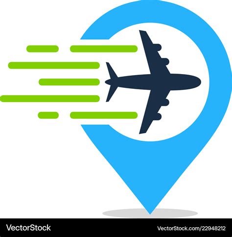 Locate travel logo icon design Royalty Free Vector Image