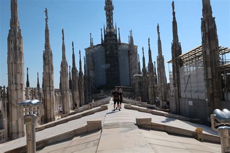 On the Rooftop of Milan Cathedral - flyctory.com