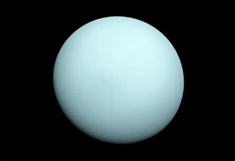 Uranus' axis of rotation is on its side, is it because of the satellite?