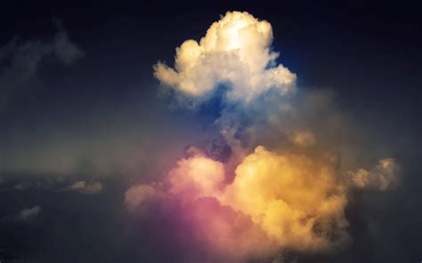 Rainbow Clouds Wallpaper - WallpaperSafari