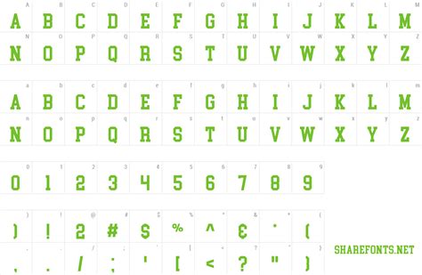 College Block Font | wfonts.com - download free