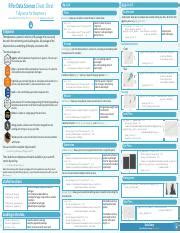 Tidyverse Cheat Sheet.pdf - R For Data Science Cheat Sheet Tidyverse ...