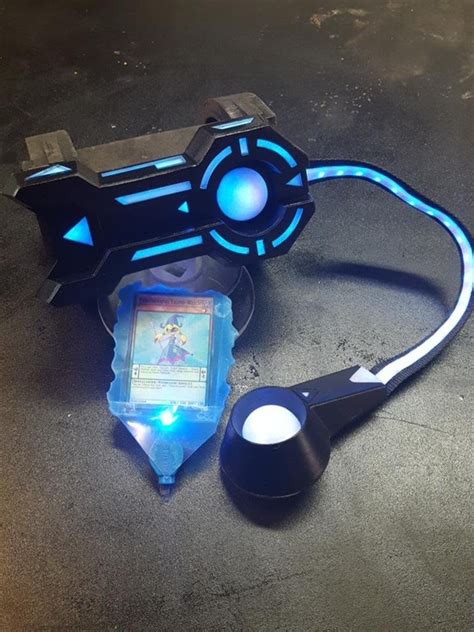 Yu-Gi-Oh Duel Disk Glows and Is Ready for Battle « Adafruit Industries ...