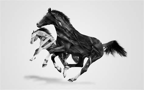 Abstract Horse Wallpapers - Top Free Abstract Horse Backgrounds - WallpaperAccess