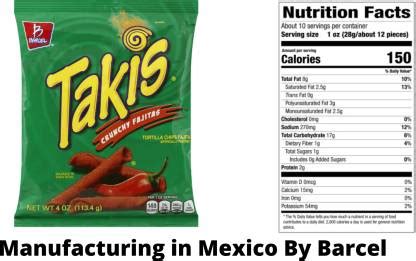 Takis Nutrition Facts