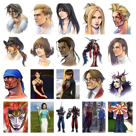 Final Fantasy VIII Favorite character poll : r/FinalFantasyVIII