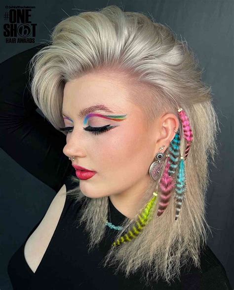 Punk 80s Hairstyles For Women