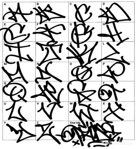 Graffiti fonts – Artofit