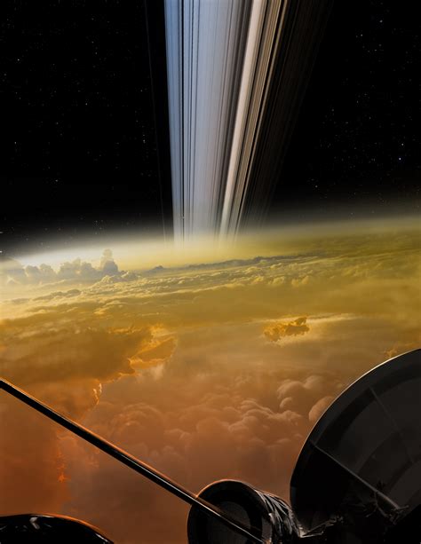 NASA Cassini Probe to Go Out With a Blast After 20 Years, Plunging into ...