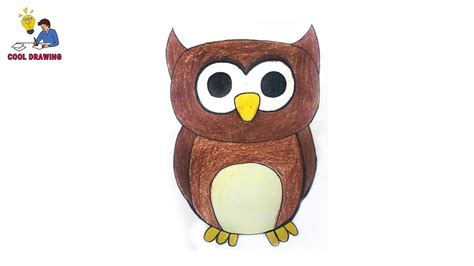 Simple Owl Drawings