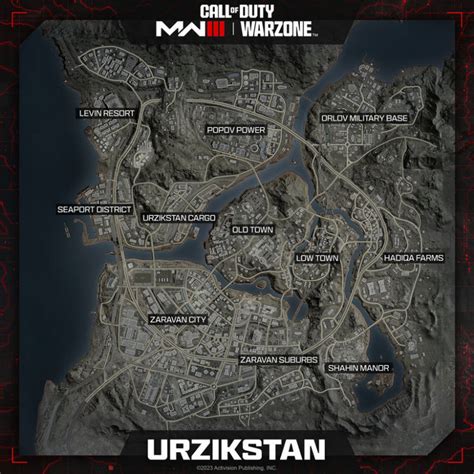 New Warzone 3 map: Positions, points of interest, gulag... Everything you need to know about the ...