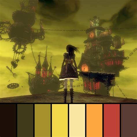 Alice: Madness Returns - Colors Chart | Scrolller