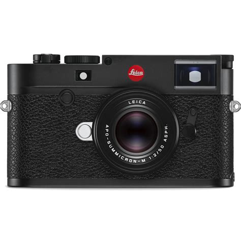 Leica M10-R Rangefinder Camera (Black Chrome) 20002 B&H Photo