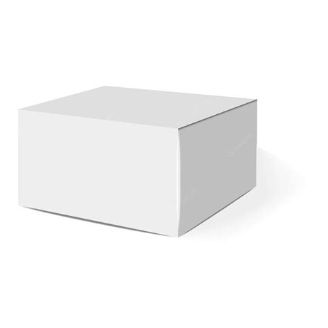 Premium Vector | Isolated box packaging, realistic isolated white background, vector ...