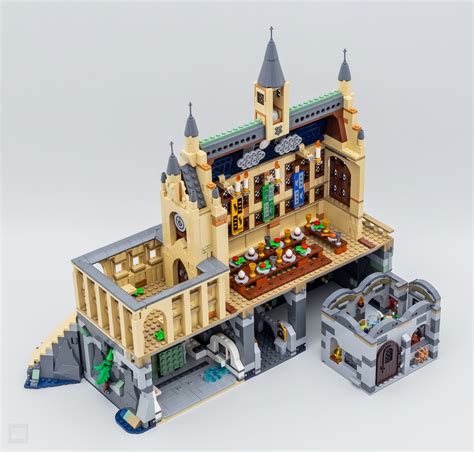 Review: LEGO Harry Potter 76435 Hogwarts Castle: The Great Hall and 76431 Hogwarts Castle ...