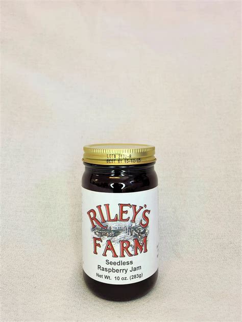 Seedless Raspberry Jam – Riley's Mercantile