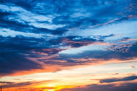 Nubes de fondo de pantalla, puesta de sol, Sky HD: Widescreen: alta definición: pantalla completa