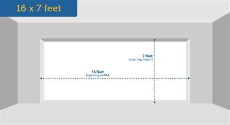 Garage Door Size Chart