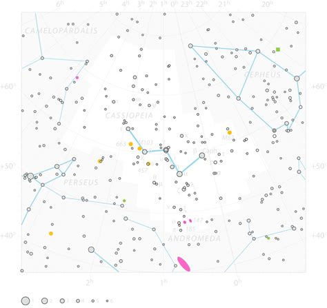 Cassiopeia, the Seated Queen Constellation | TheSkyLive.com